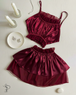 نیمتنه دامن ساتن