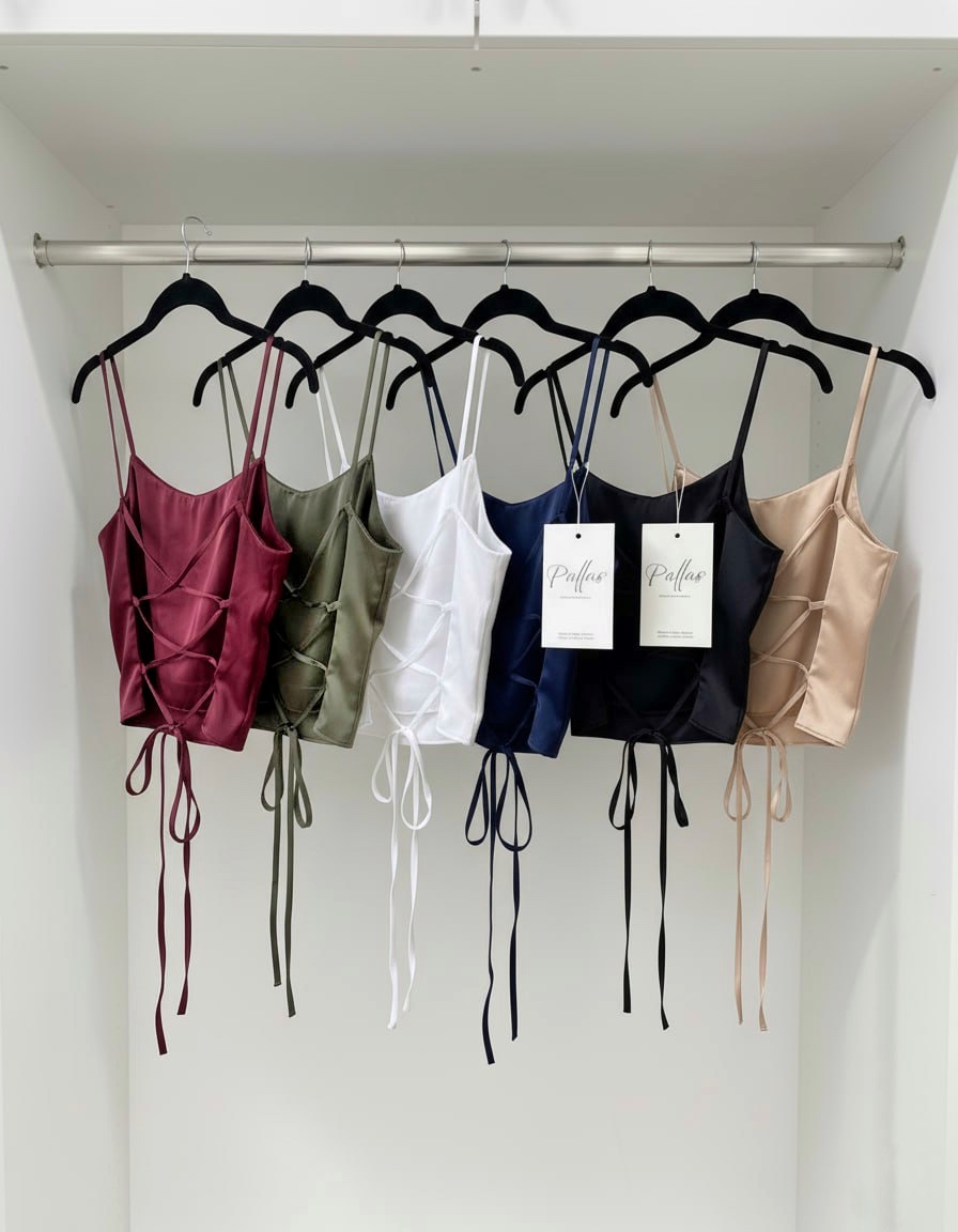 کراپ تاپ ساتن