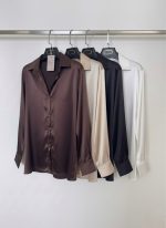 شامیر ساتن ساده