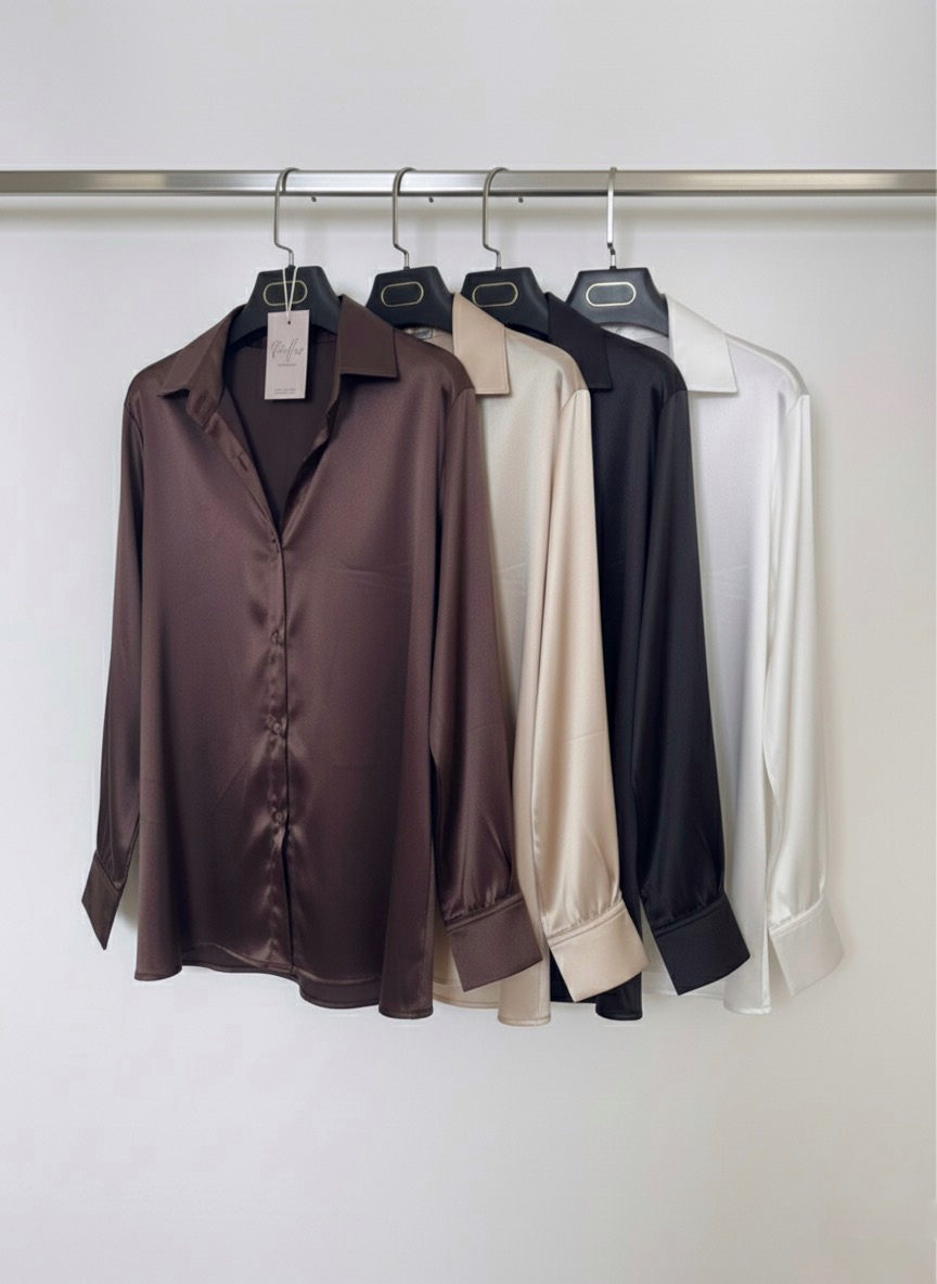 شامیر ساتن ساده