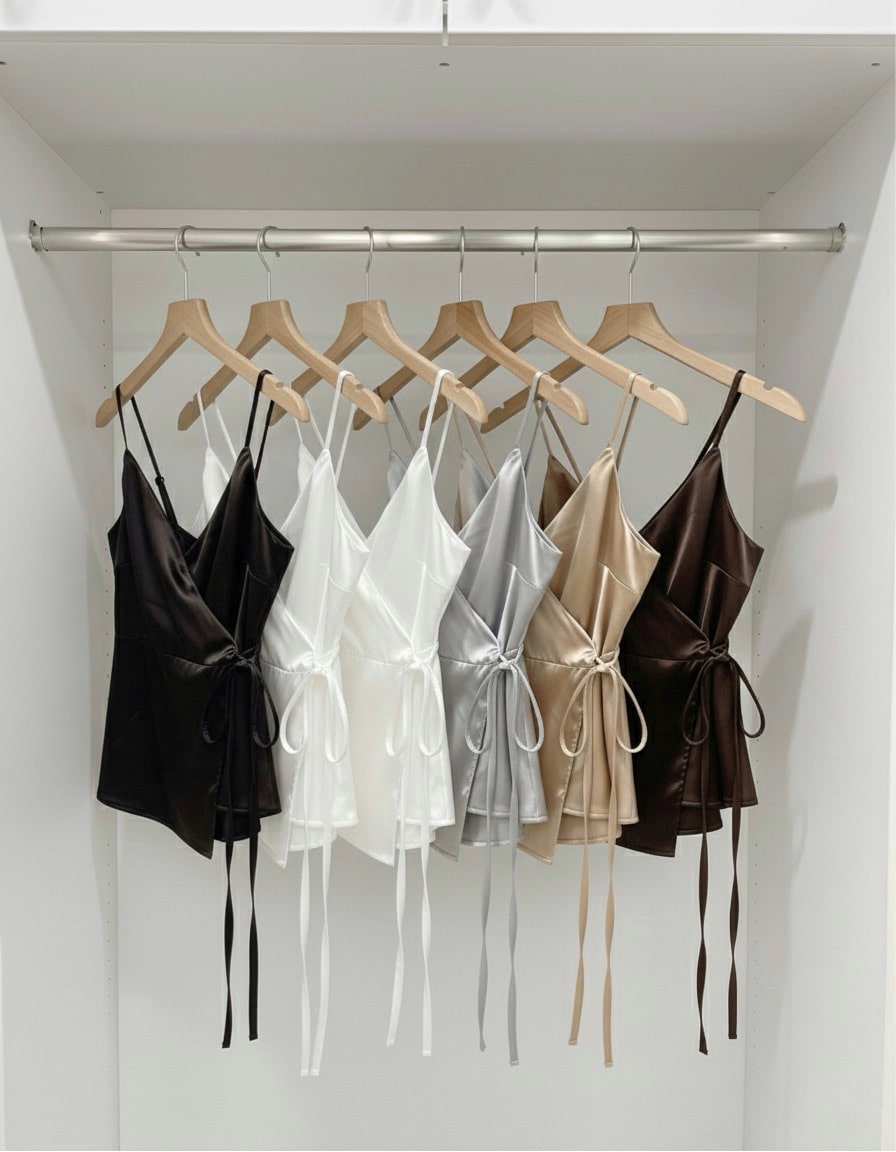 تاپ ساتن دورپیچ پالاس