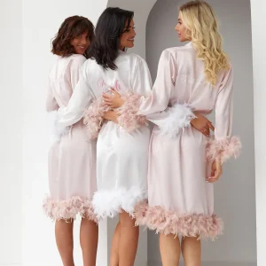 شیک ترین ست های روبدوشامبر عروس و ساقدوش