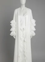 روبدوشامبر حریر بلند عروس